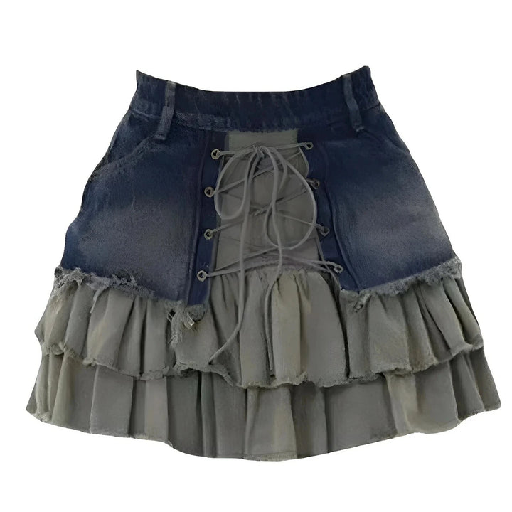 Alexandra Denim Mini Skirt