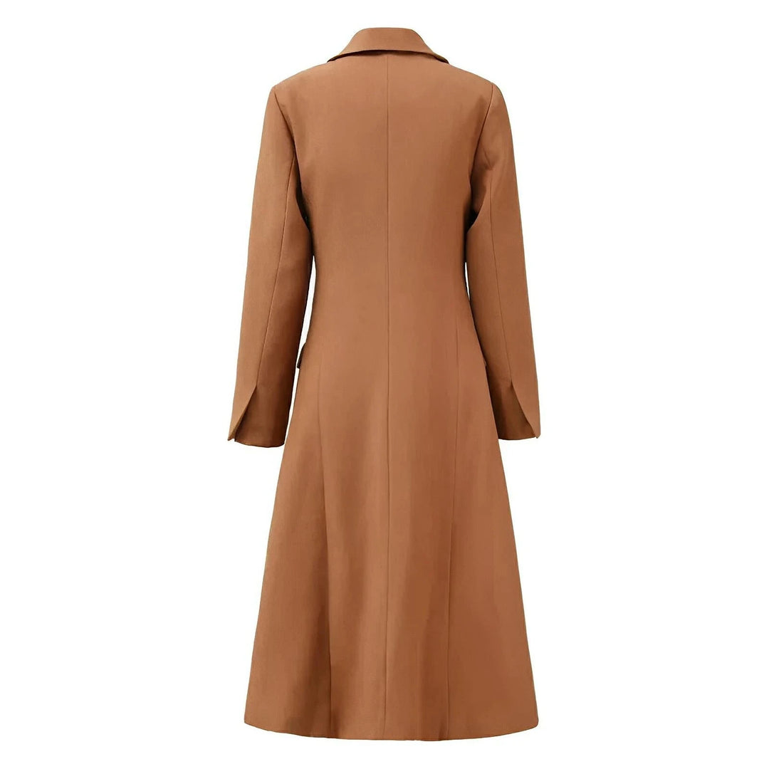 Ami Longline Trench Coat