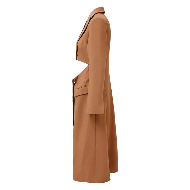 Ami Longline Trench Coat