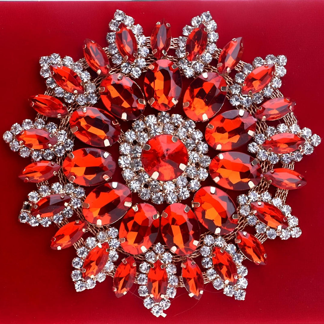 Amoret Rhinestone Clutch