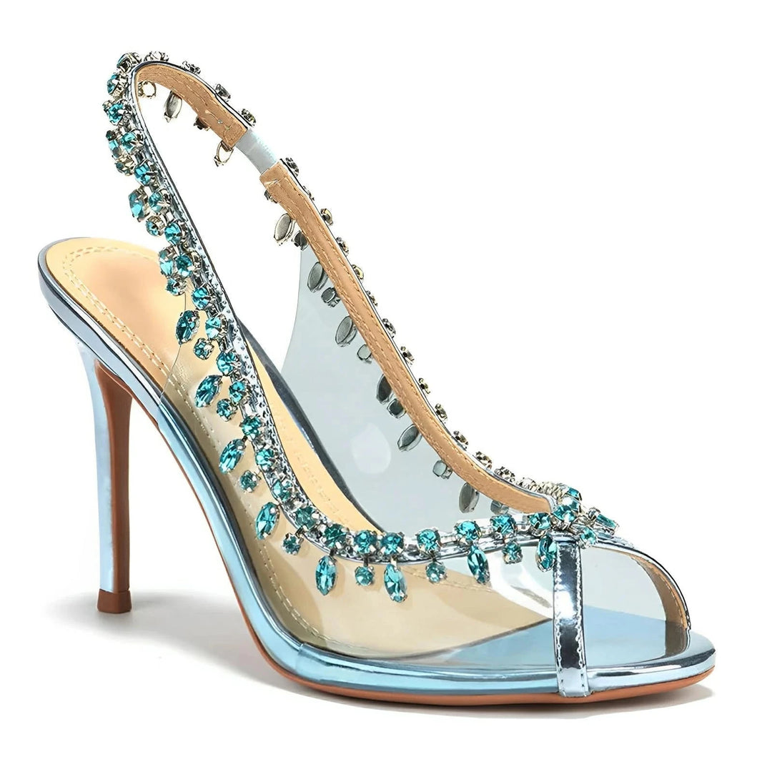 Aria Rhinestone Pumps