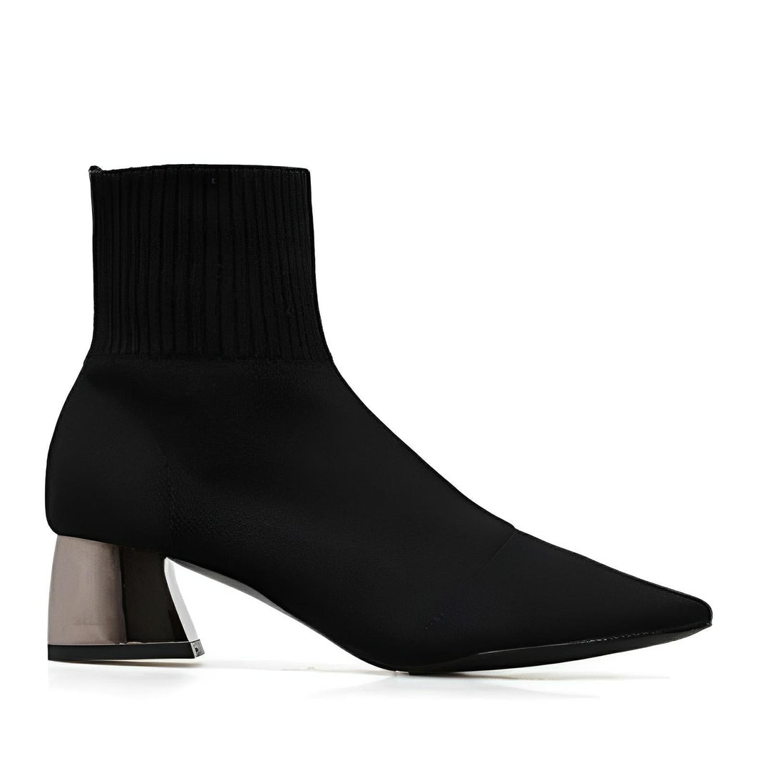 Ashley Knit Ankle Boots