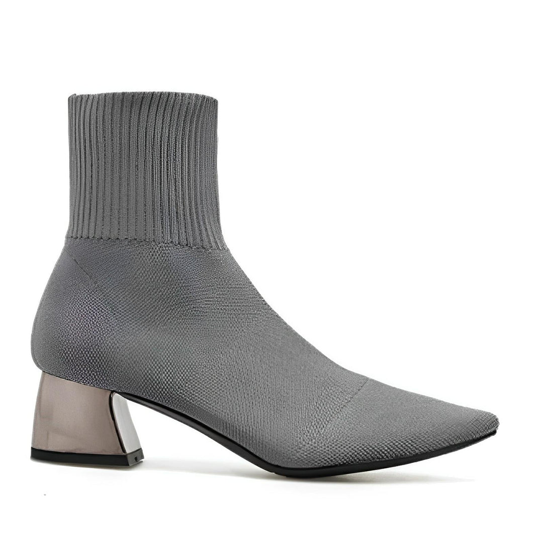 Ashley Knit Ankle Boots