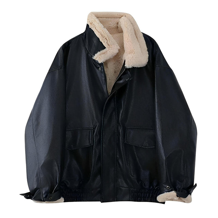 Astrid Faux Leather Jacket