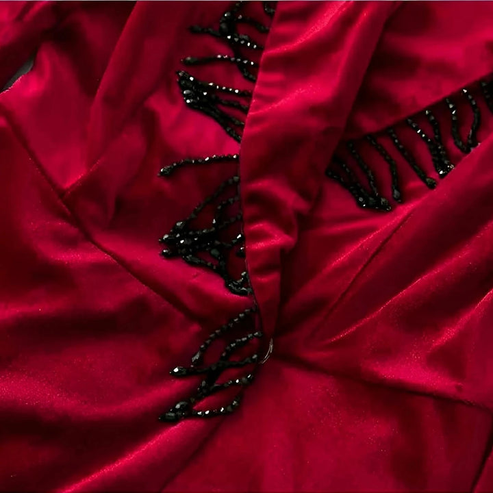Cassia Velvet Overcoat