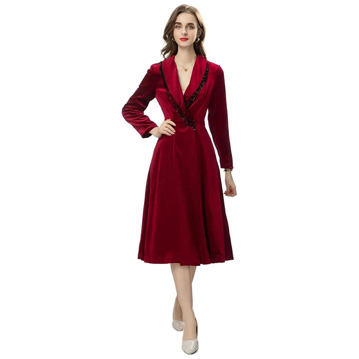 Cassia Velvet Overcoat
