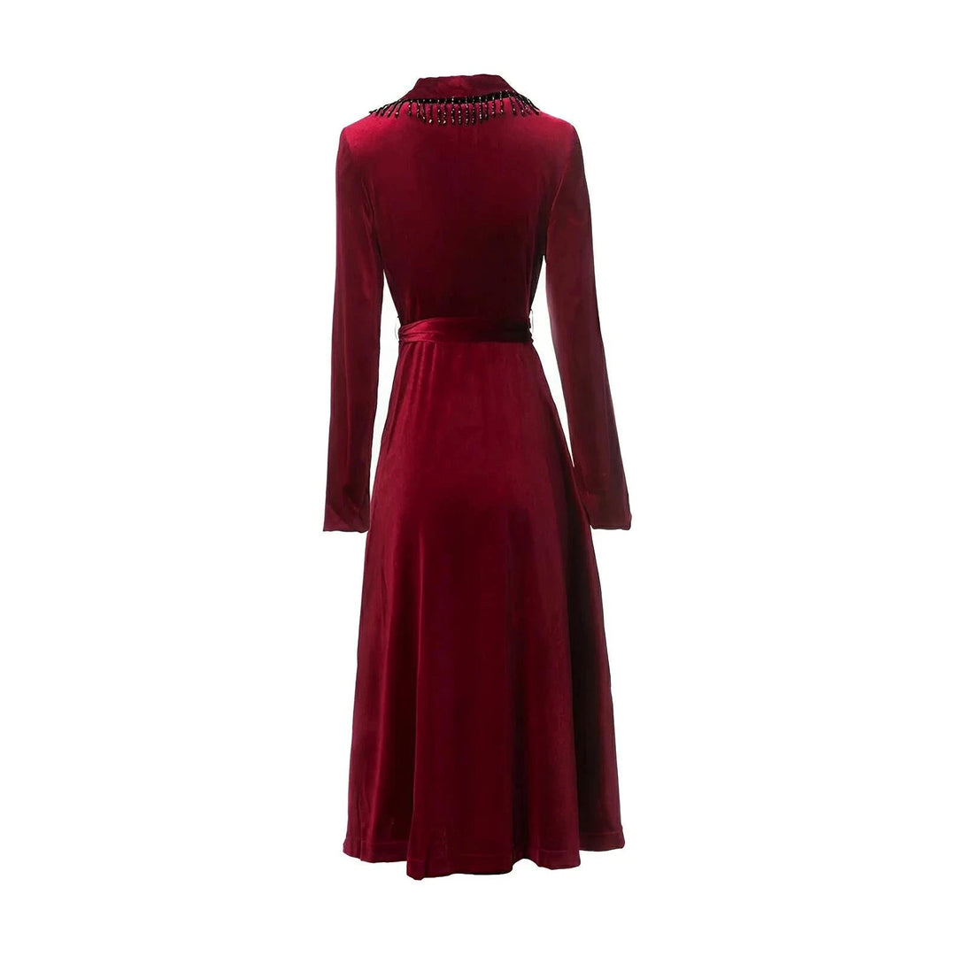 Cassia Velvet Overcoat