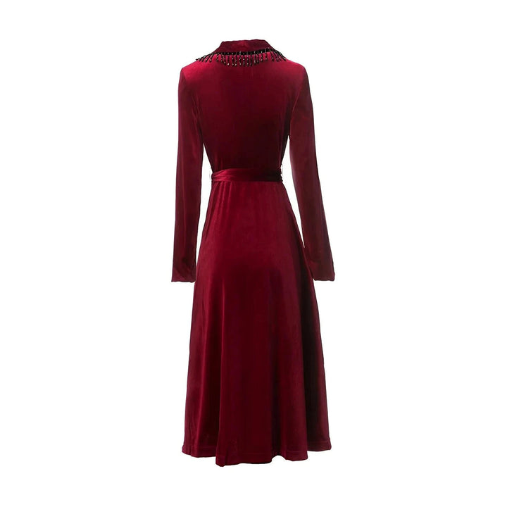 Cassia Velvet Overcoat