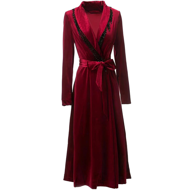 Cassia Velvet Overcoat