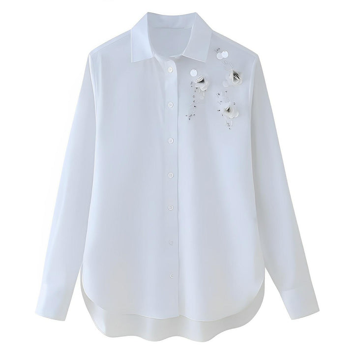 Celine Rhinestone Shirt