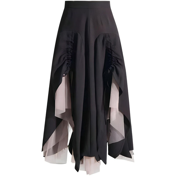Corinne Pleated Midi Skirt