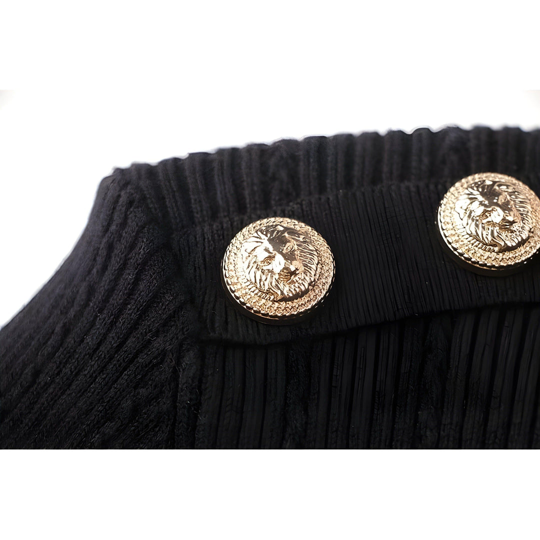Daria Mock-Neck Sweater