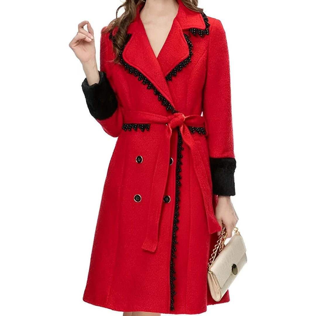 Dasia Belted Overcoat