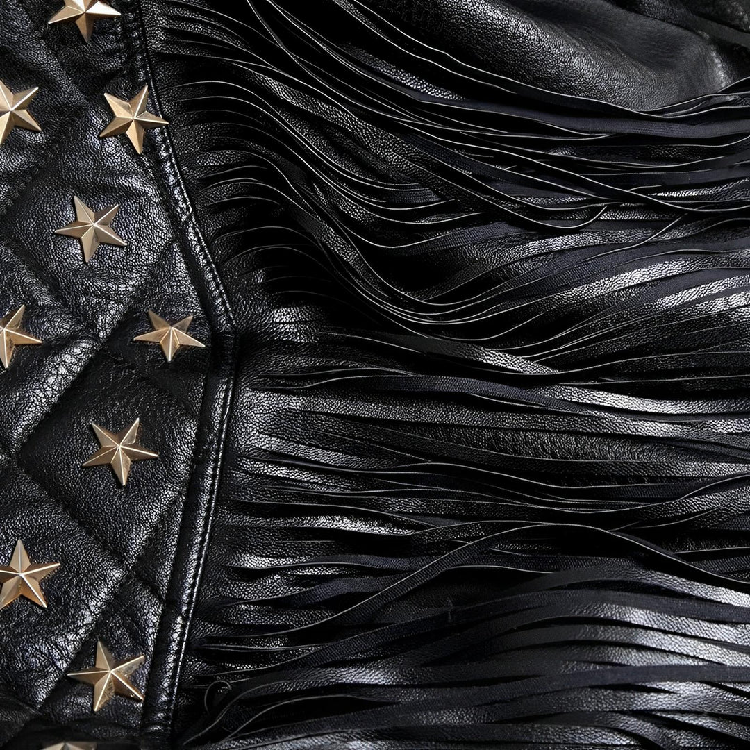Delia Faux Leather Jacket