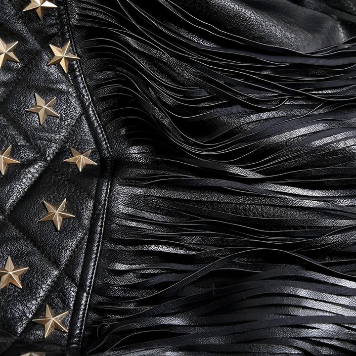 Delia Faux Leather Jacket