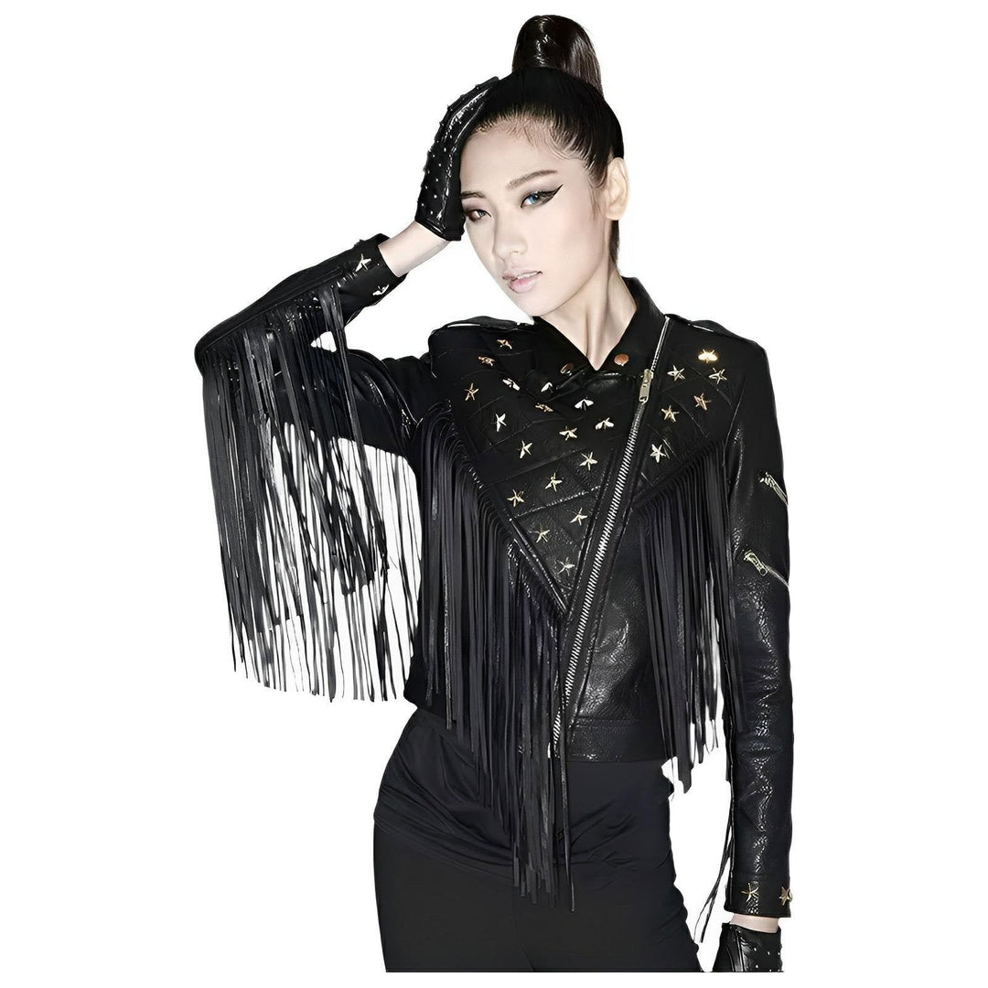 Delia Faux Leather Jacket
