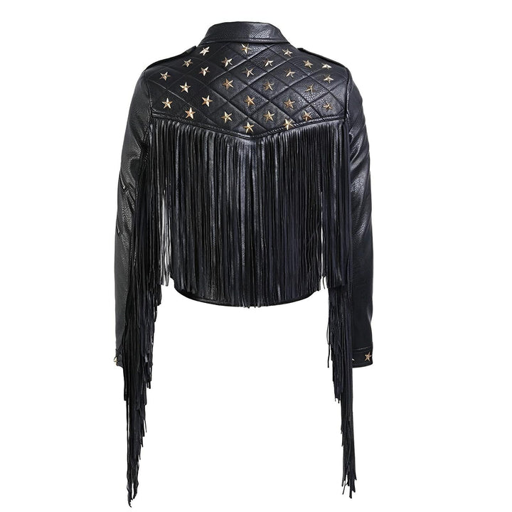 Delia Faux Leather Jacket