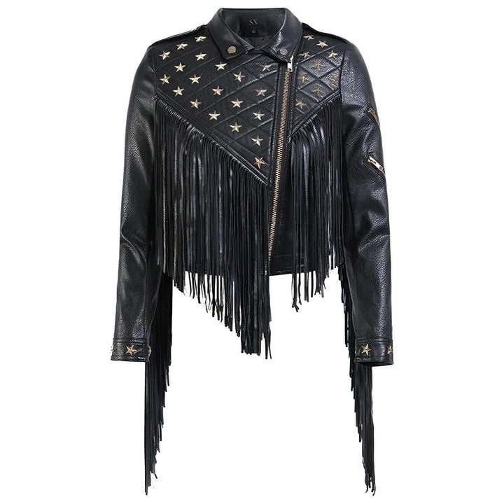 Delia Faux Leather Jacket