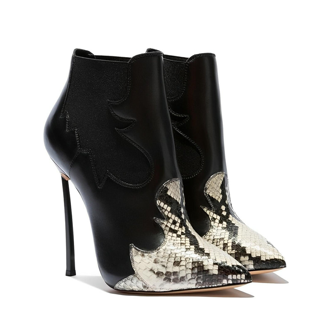 Eira Leather Ankle Boots