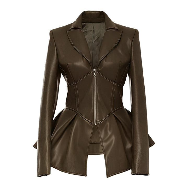 Estelle Faux Leather Jacket