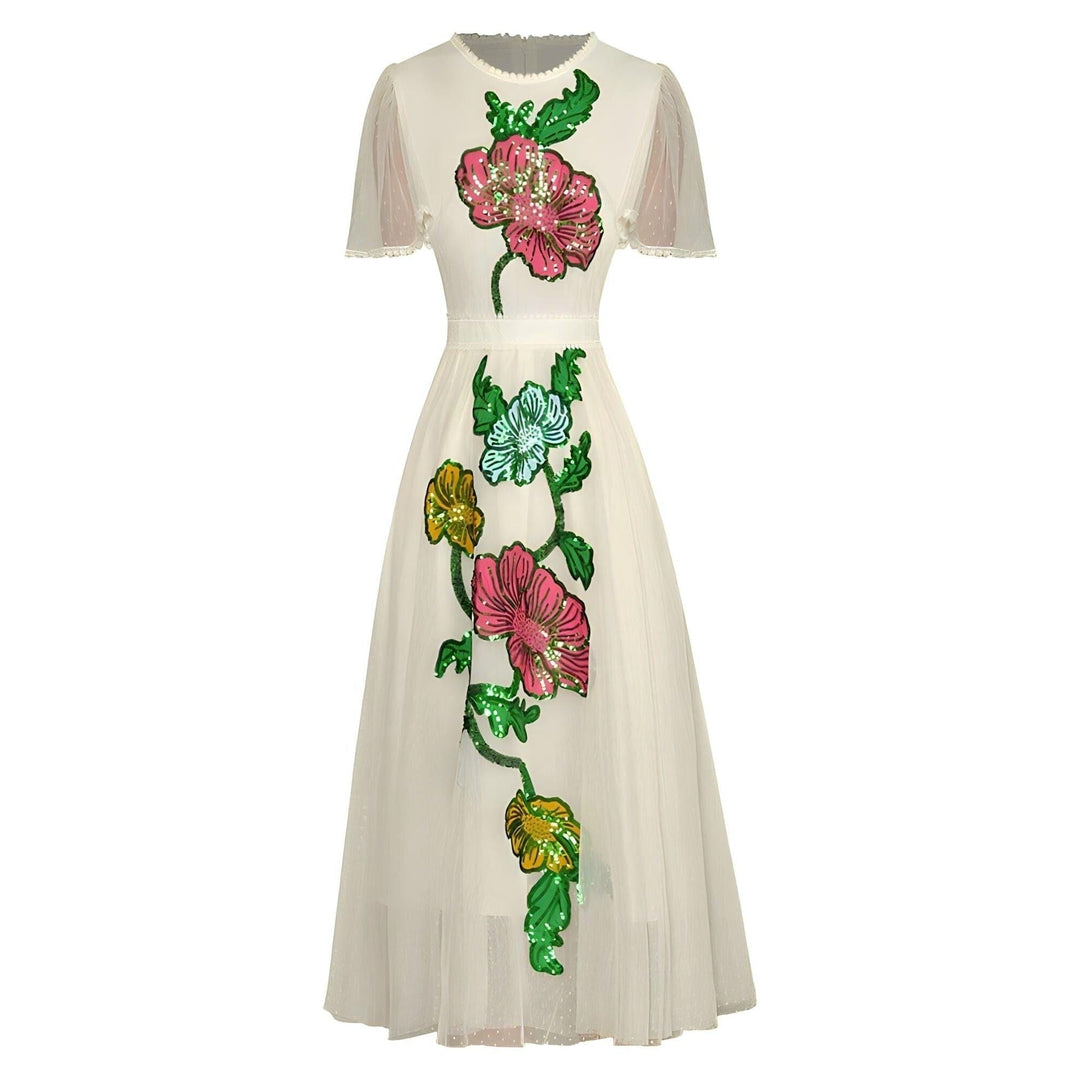 Floriana Sequin Midi Dress