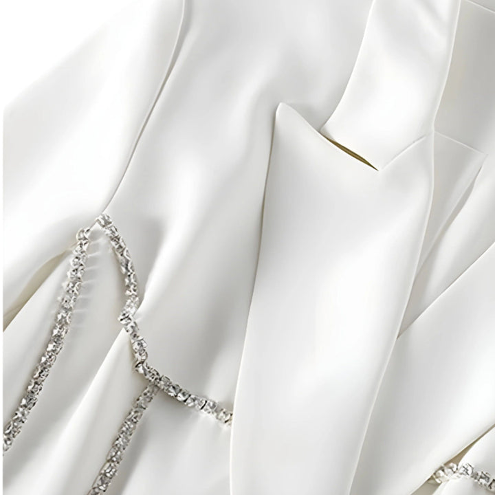 Freya Rhinestone Blazer