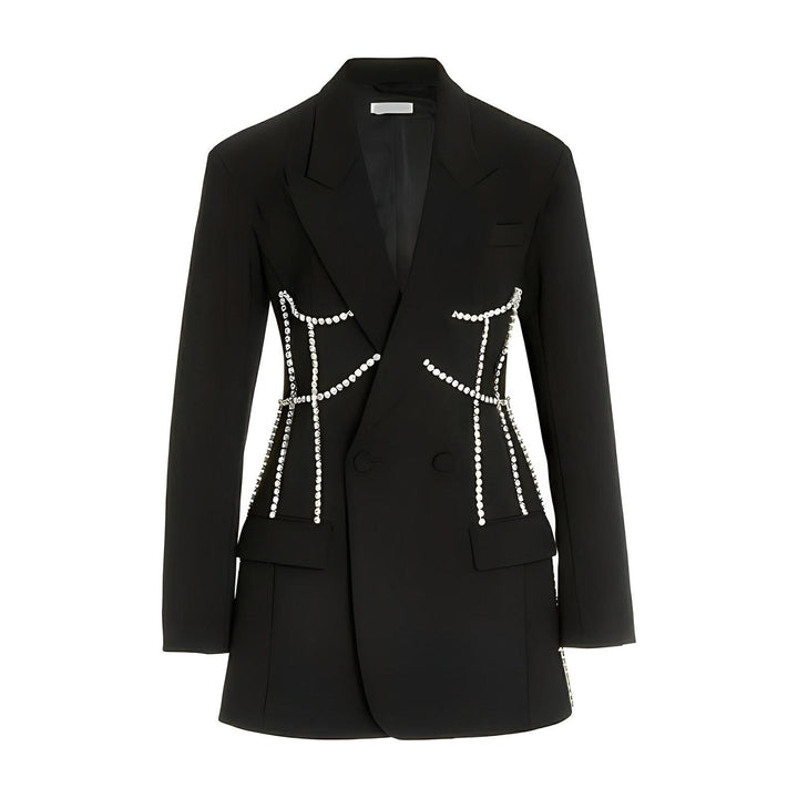 Freya Rhinestone Blazer