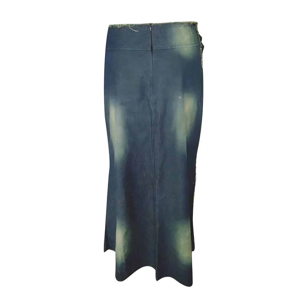 Gaia Denim Maxi Skirt