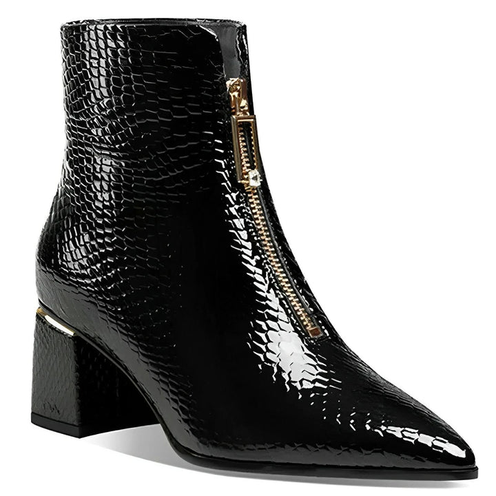 Galatea Leather Ankle Boots