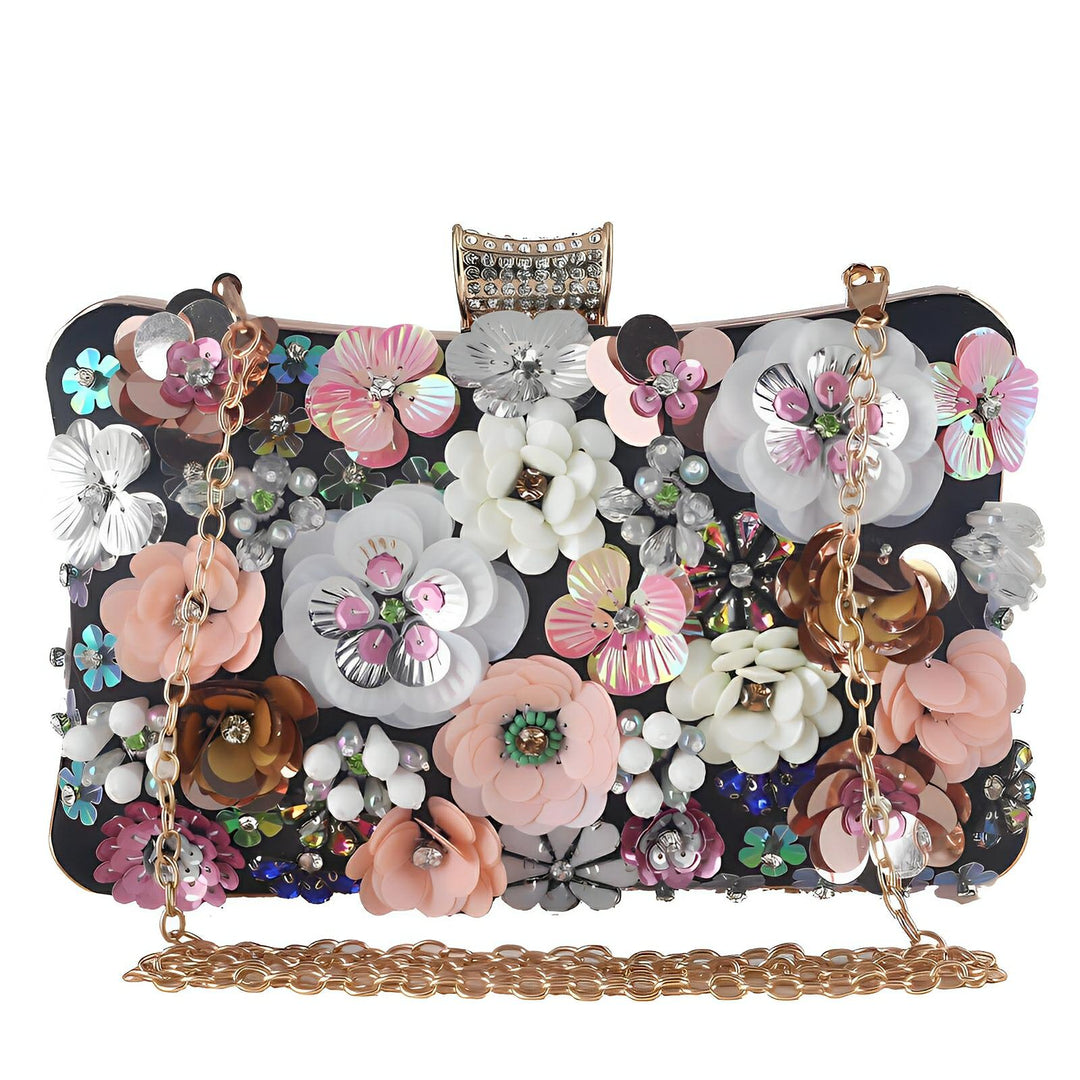 Ginevra Sequin Clutch