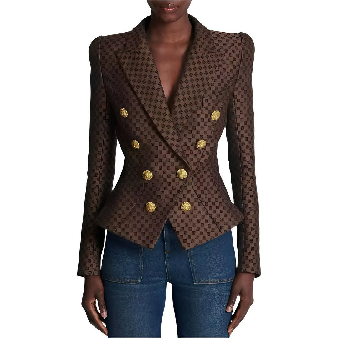 Giselle Embossed Blazer