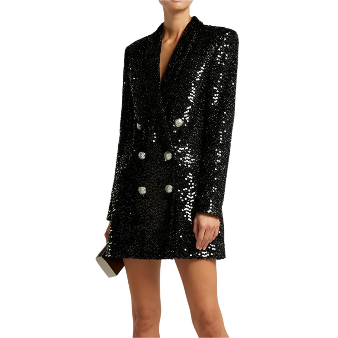 Greta Sequin Blazer