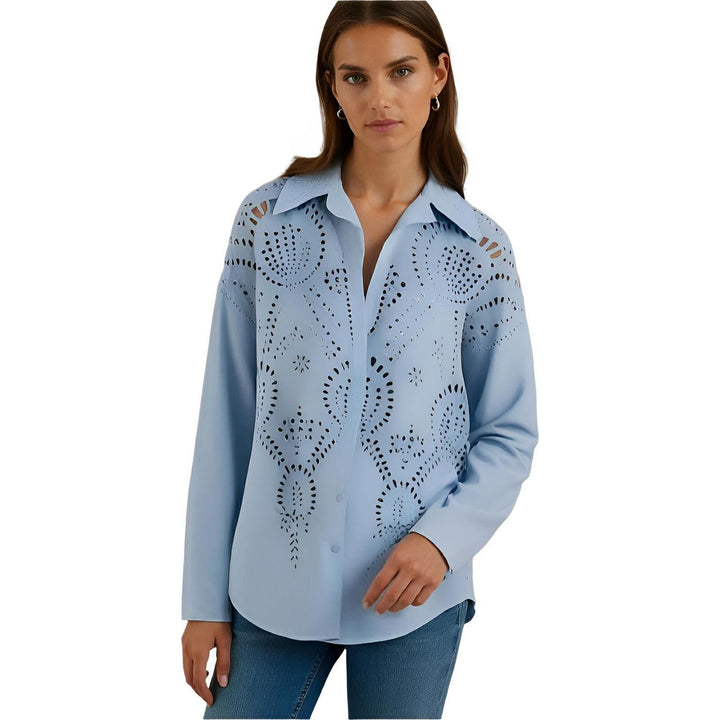 Gwen Perforated Blouse
