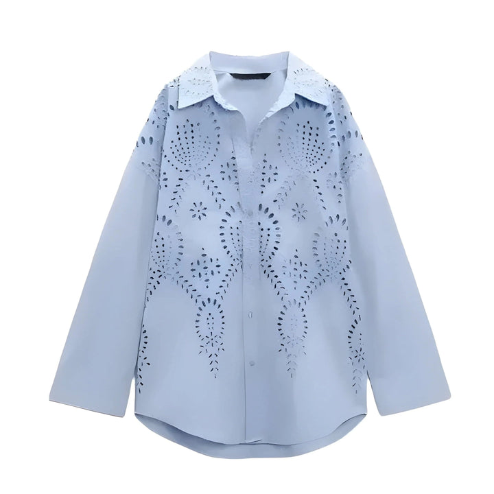 Gwen Perforated Blouse