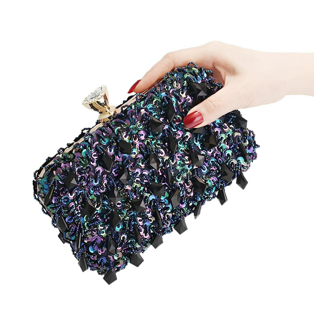 Halcyon Rhinestone Clutch