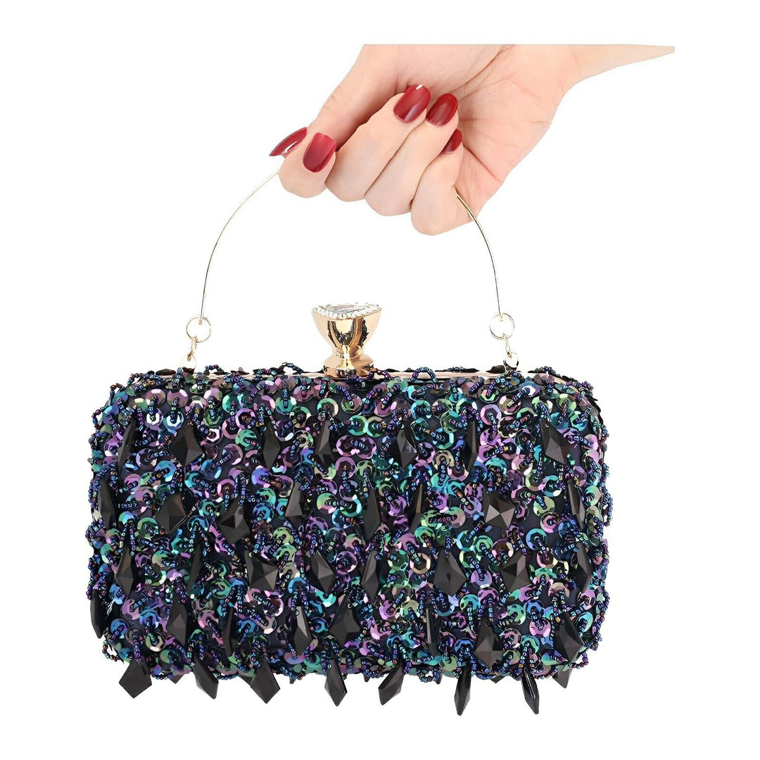 Halcyon Rhinestone Clutch