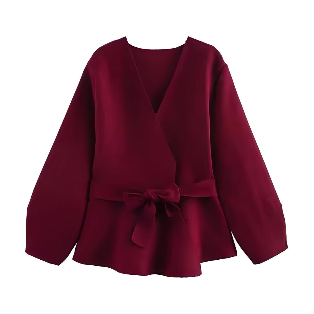 Hana Belted Blouse