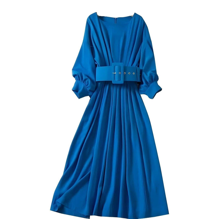 Hannah Midi Dress - Cobalt