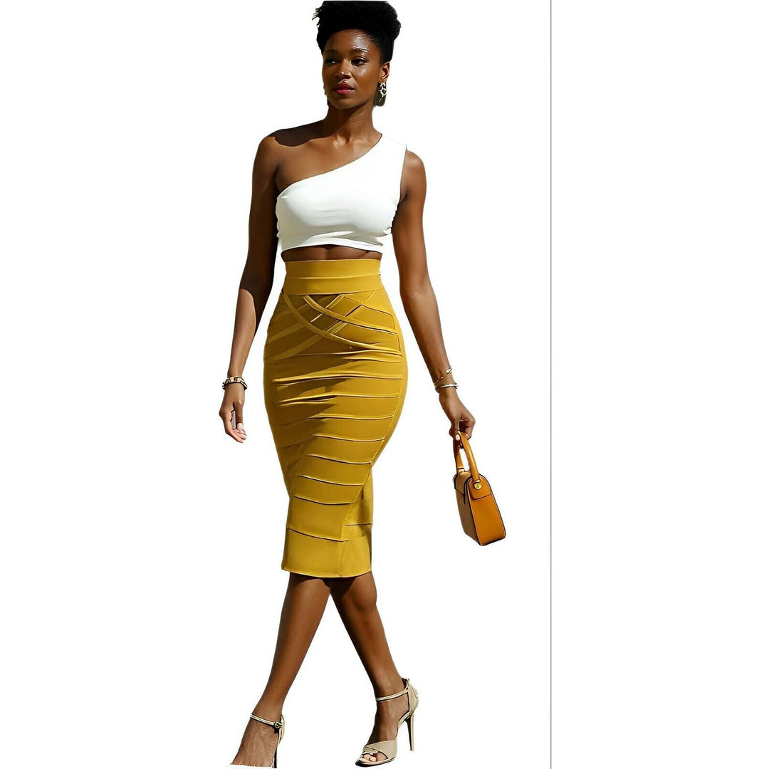 Harlow Midi Pencil Skirt