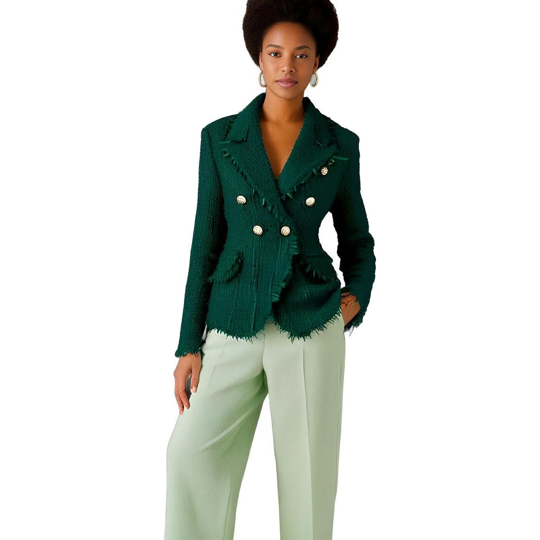 Hattie Frayed Blazer