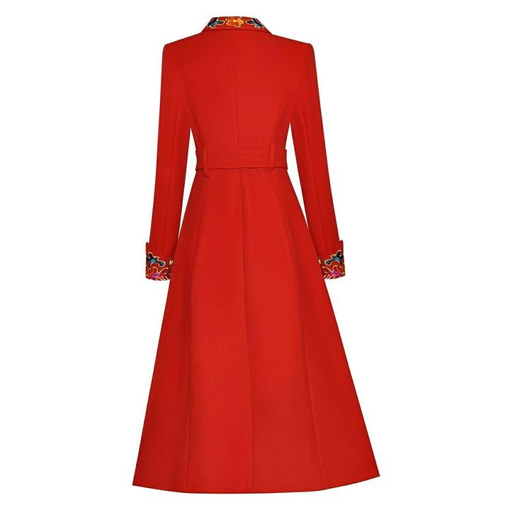 Hester Embroidered Overcoat