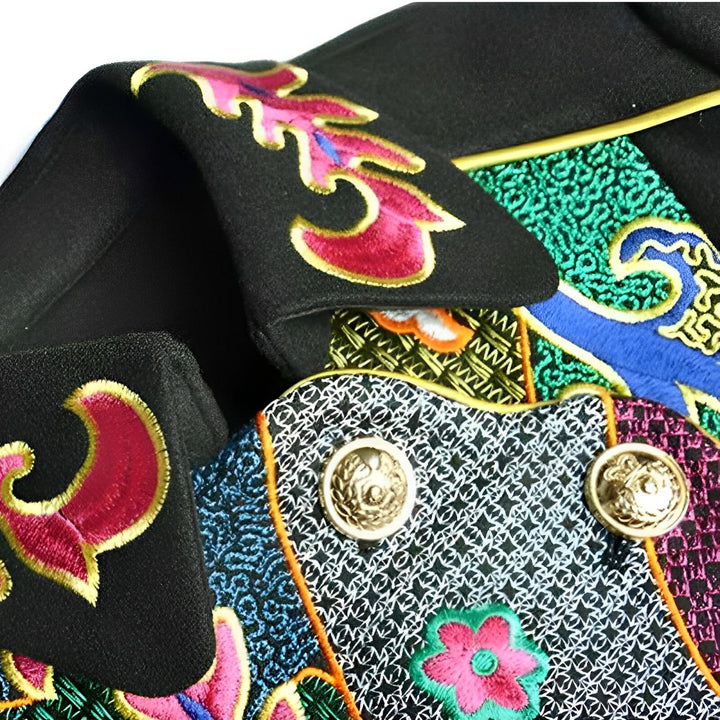 Hester Embroidered Overcoat