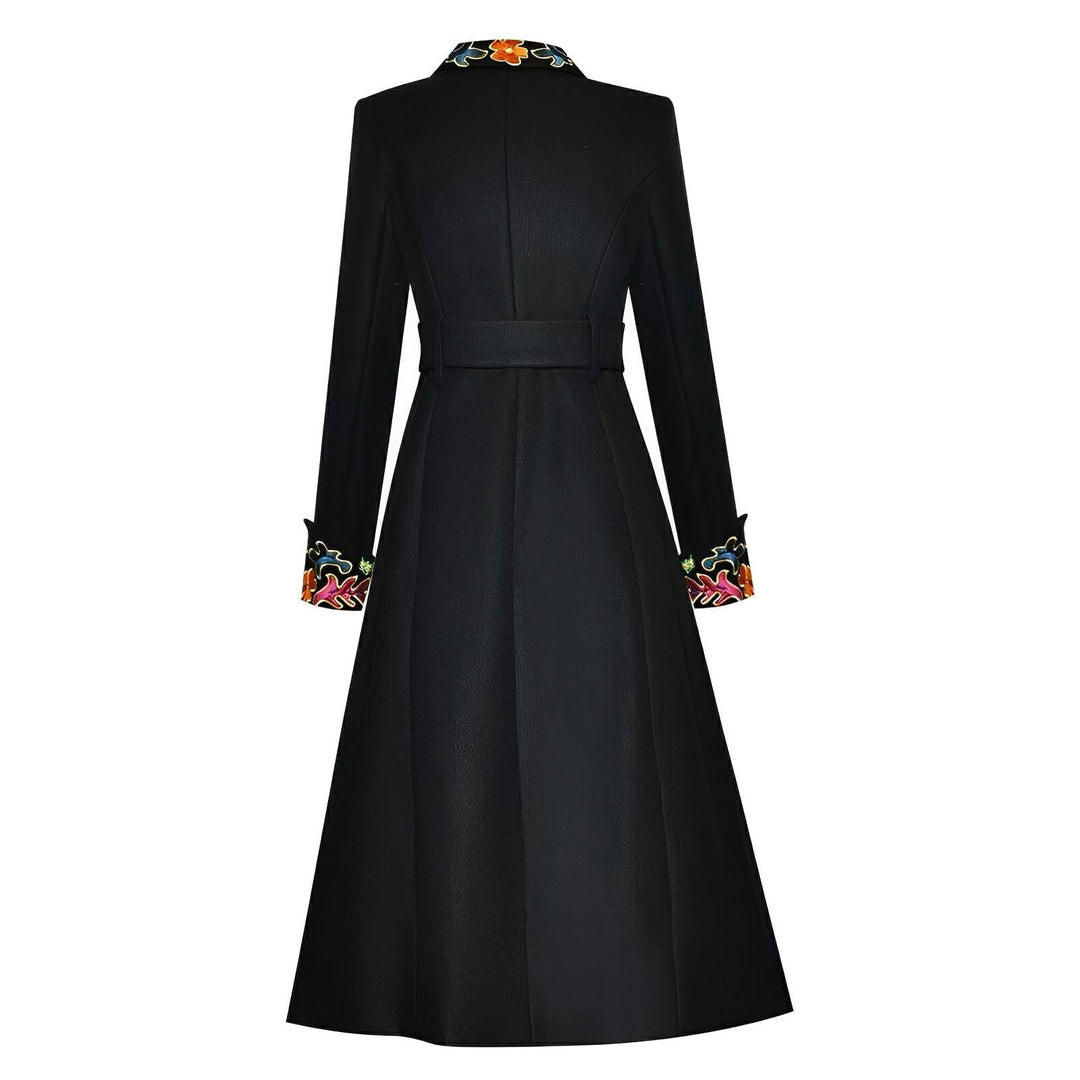 Hester Embroidered Overcoat