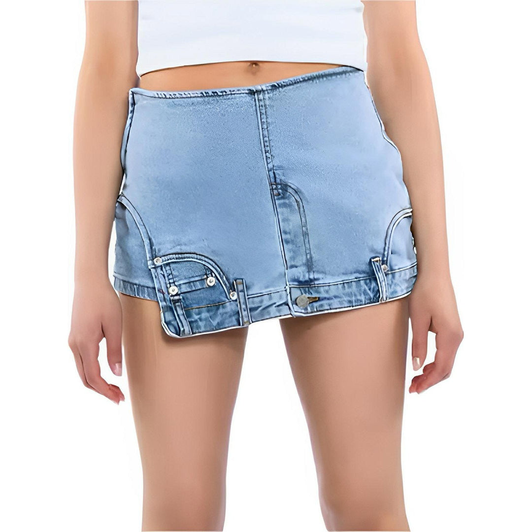 Inez Denim Shorts
