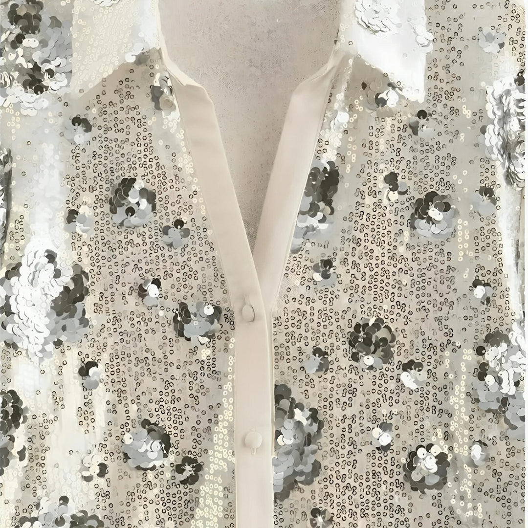 Inez Sequin Blouse