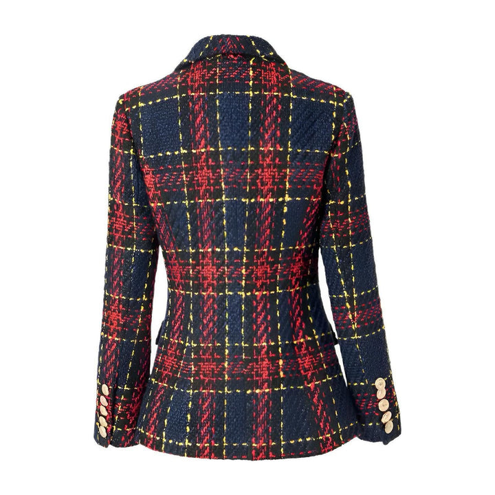 Iris Plaid Blazer