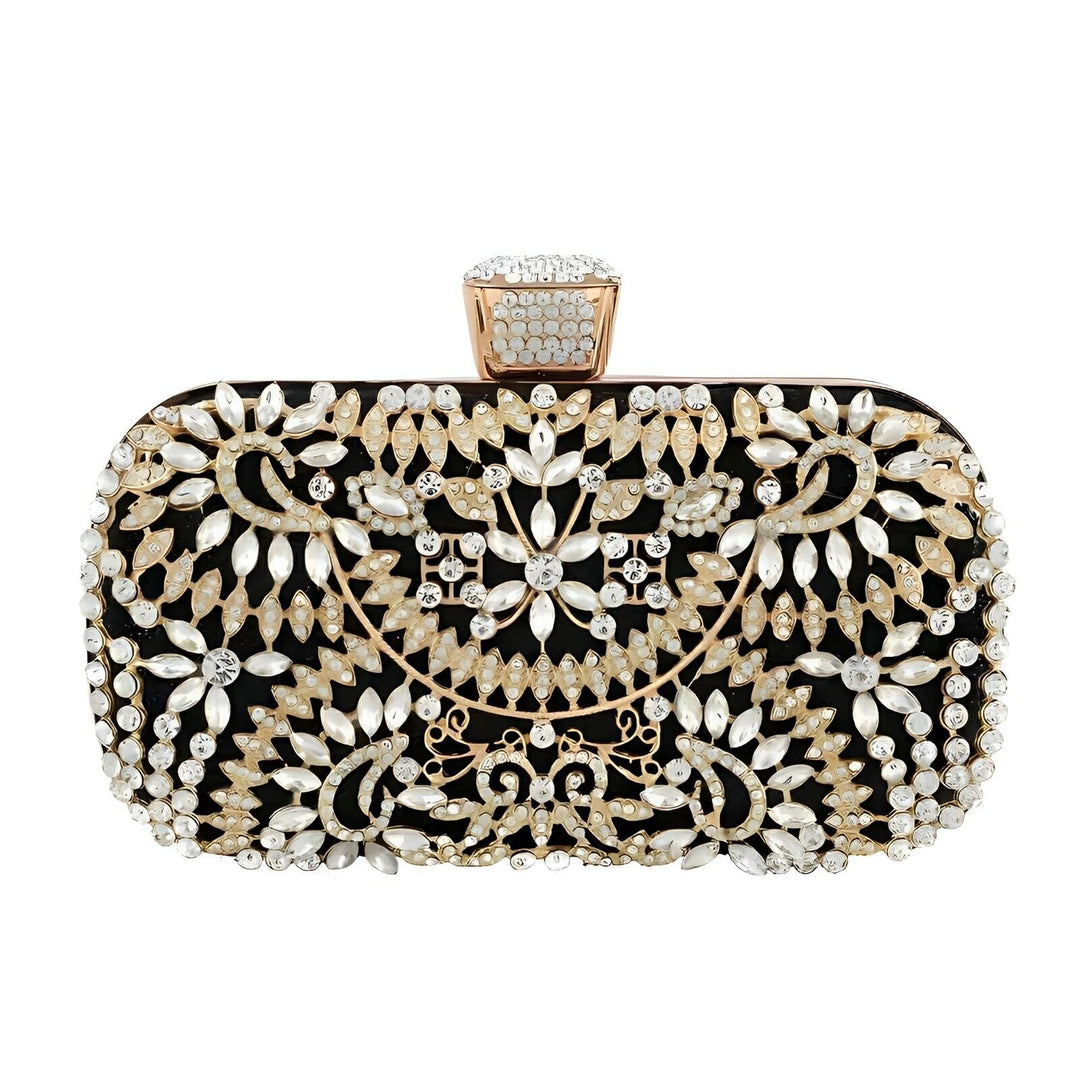 Jessamine Rhinestone Clutch