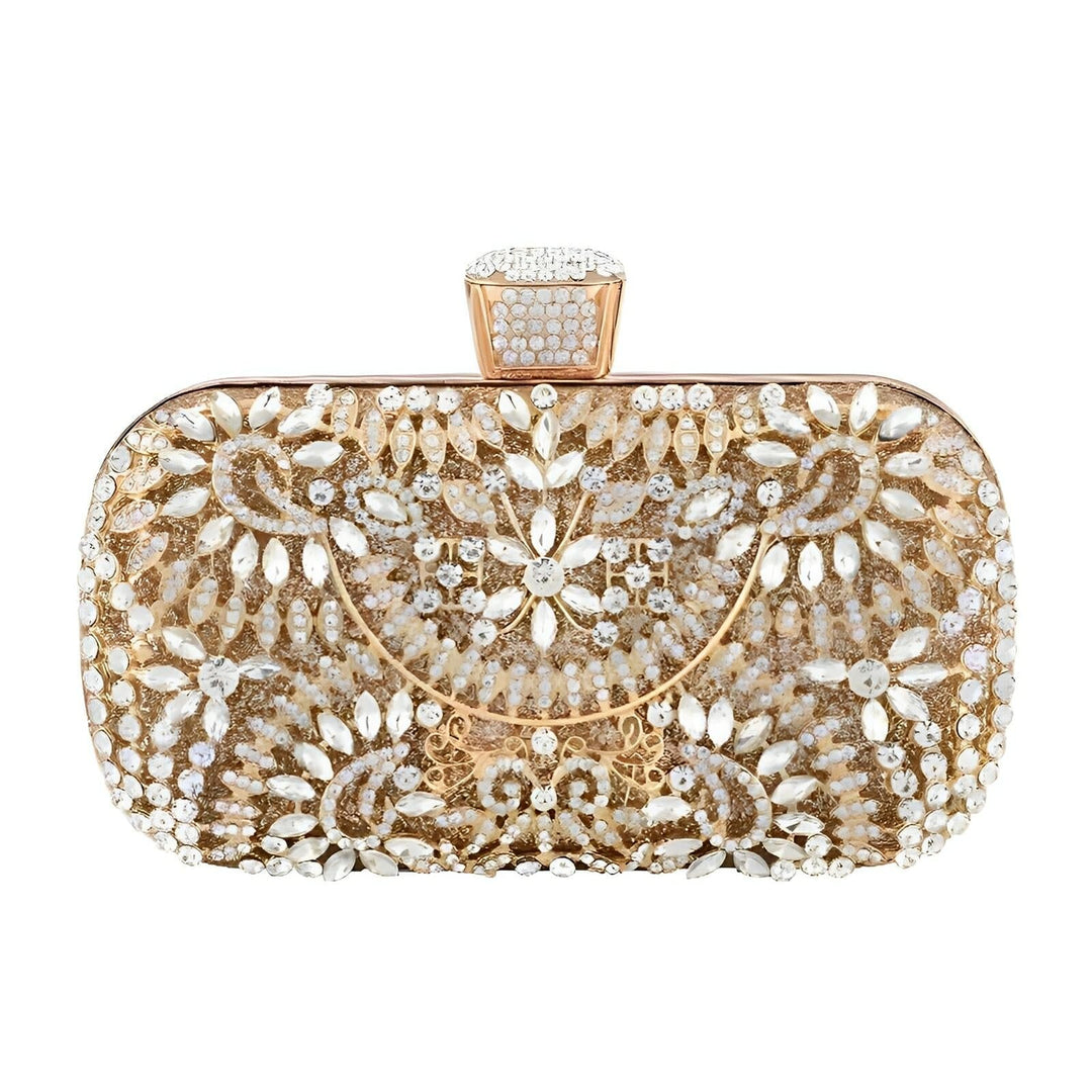 Jessamine Rhinestone Clutch