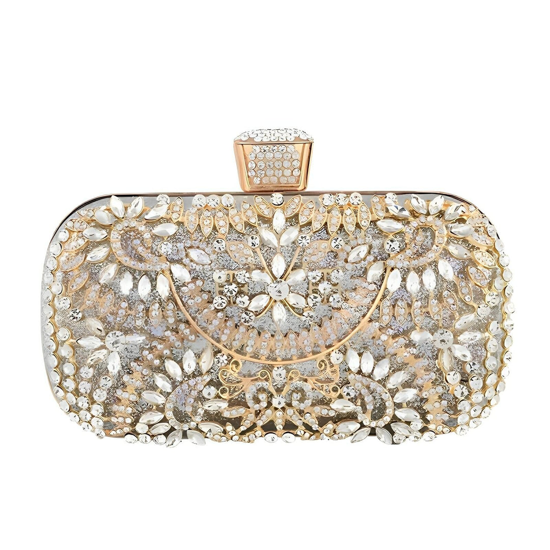 Jessamine Rhinestone Clutch