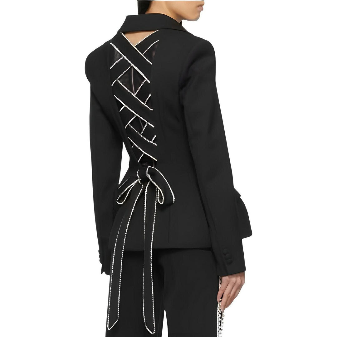 Jocelyn Open-Back Blazer